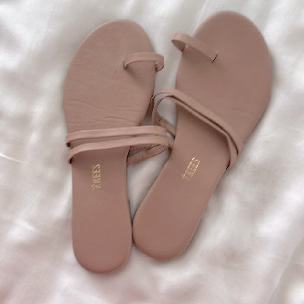 Pale Pink Tkees Sandals